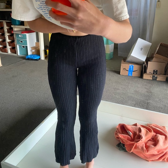 Ribbed Urban Outfitters flares - Picture 1 of 5